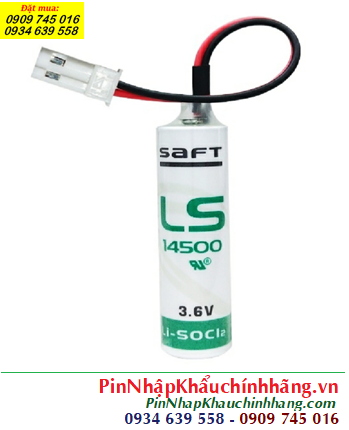 Saft LS14500 (Zắc JST), Pin nuôi nguồn Saft LS14500 AA 2600mAh, Xuất xứ PHÁP